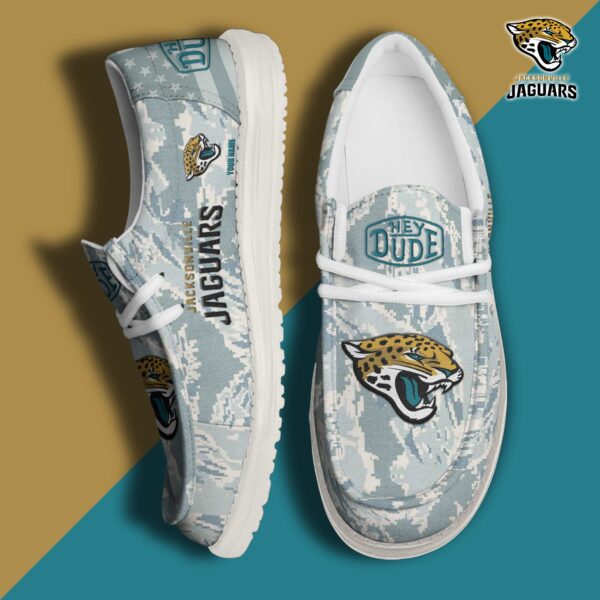Tubopro Jacksonville Jaguars Personalized Hey Dude Shoes For Men And Women