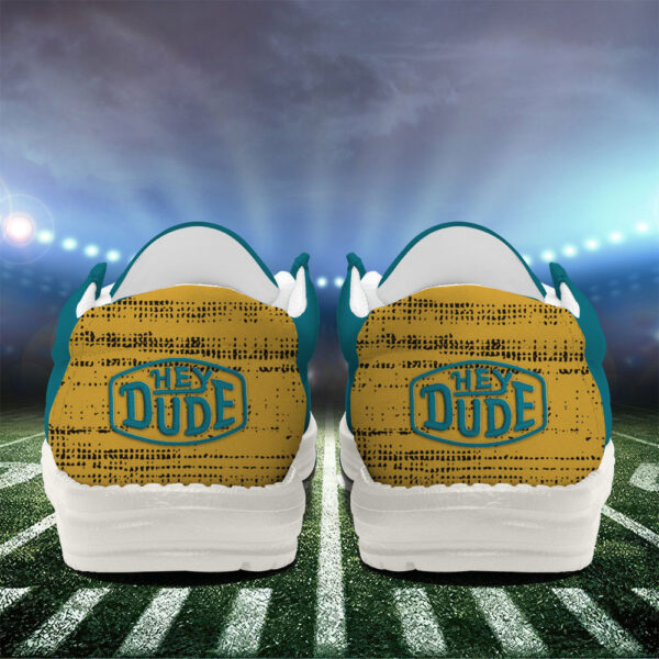 Tubopro Jacksonville Jaguars Personalized Hey Dude Shoes For Men And Women - Image 4