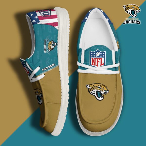 Tubopro Jacksonville Jaguars Personalized Hey Dude Shoes For Men And Women