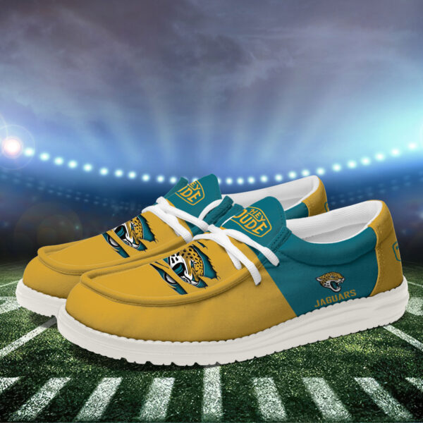 Tubopro Jacksonville Jaguars Personalized Hey Dude Shoes For Men And Women - Image 2
