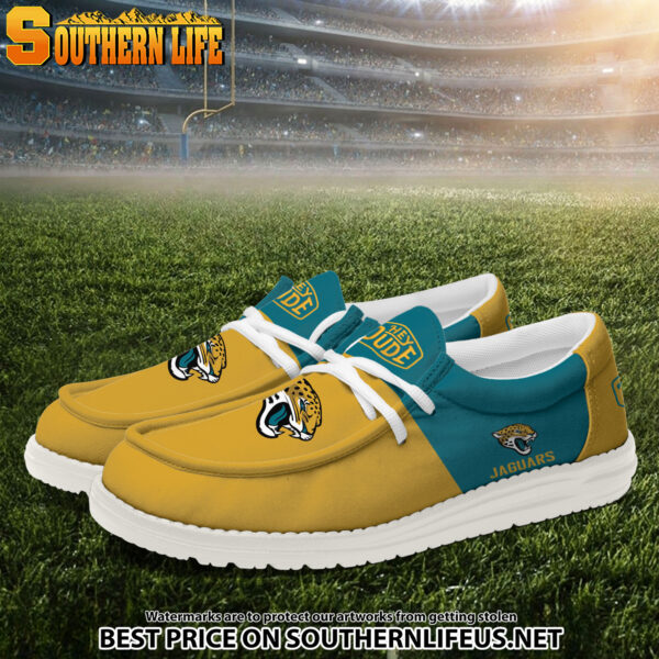 Tubopro Jacksonville Jaguars Personalized Hey Dude Shoes For Men And Women - Image 2