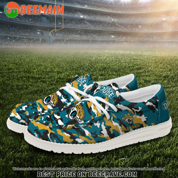 Tubopro Jacksonville Jaguars Personalized Hey Dude Shoes For Men And Women - Image 2