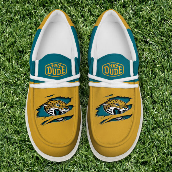 Tubopro Jacksonville Jaguars Personalized Hey Dude Shoes For Men And Women - Image 5