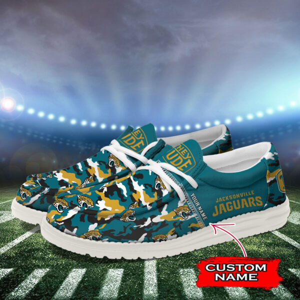 Tubopro Jacksonville Jaguars Personalized Hey Dude Shoes For Men And Women - Image 3