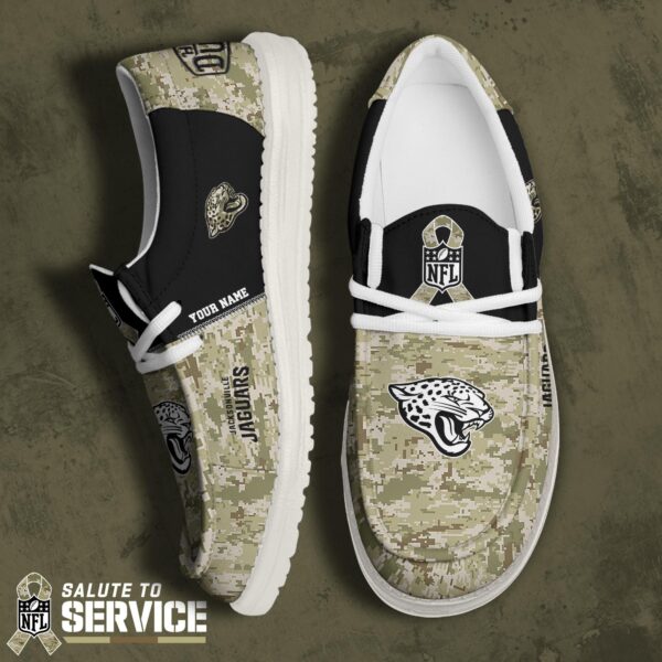 Tubopro Jacksonville Jaguars Personalized Hey Dude Shoes For Men And Women