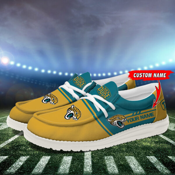 Tubopro Jacksonville Jaguars Personalized Hey Dude Shoes For Men And Women - Image 3