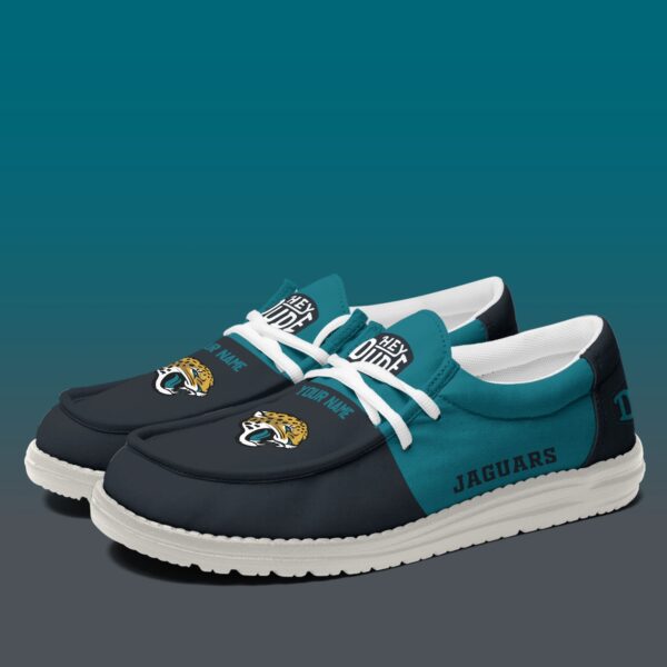 Tubopro Jacksonville Jaguars Personalized Hey Dude Shoes For Men And Women - Image 3