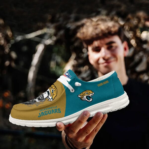 Tubopro Jacksonville Jaguars Personalized Hey Dude Shoes For Men And Women - Image 5