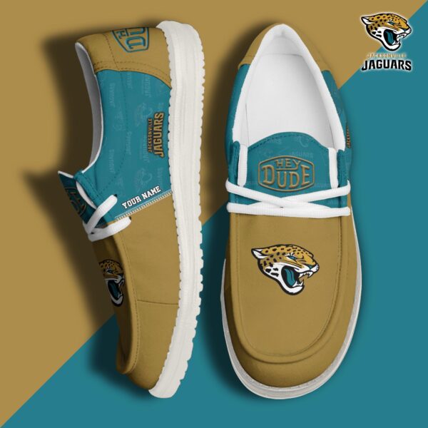 Tubopro Jacksonville Jaguars Personalized Hey Dude Shoes For Men And Women