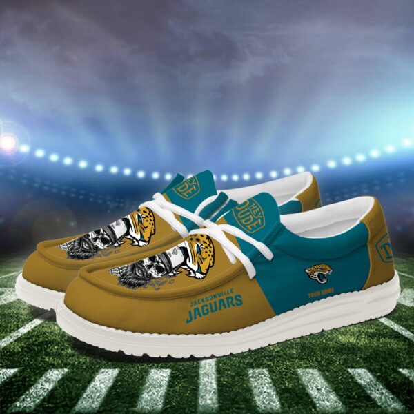 Tubopro Jacksonville Jaguars Personalized Hey Dude Shoes For Men And Women - Image 2