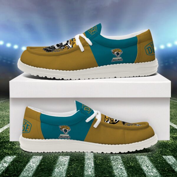 Tubopro Jacksonville Jaguars Personalized Hey Dude Shoes For Men And Women - Image 4