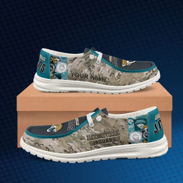 Tubopro Jacksonville Jaguars Personalized Hey Dude Shoes For Men And Women - Image 2