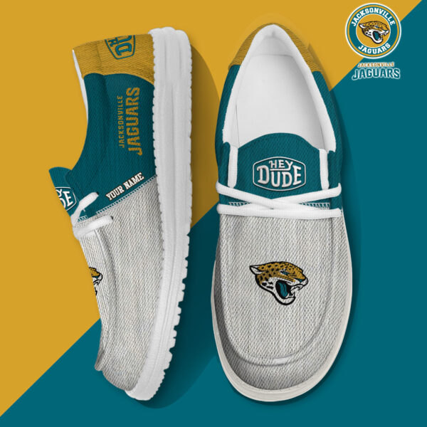 Tubopro Jacksonville Jaguars Personalized Hey Dude Shoes For Men And Women
