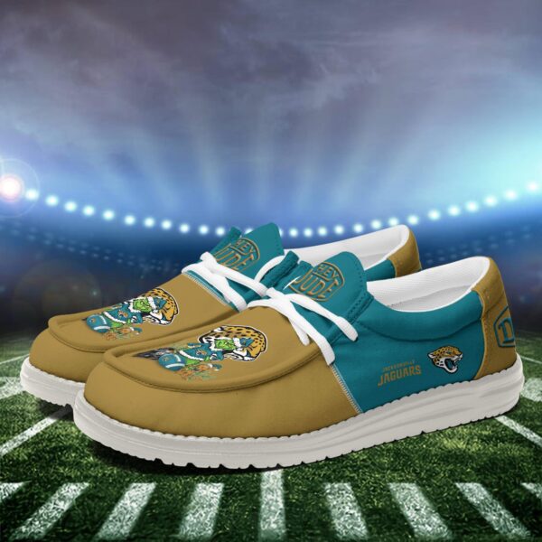Tubopro Jacksonville Jaguars Personalized Hey Dude Shoes For Men And Women - Image 4