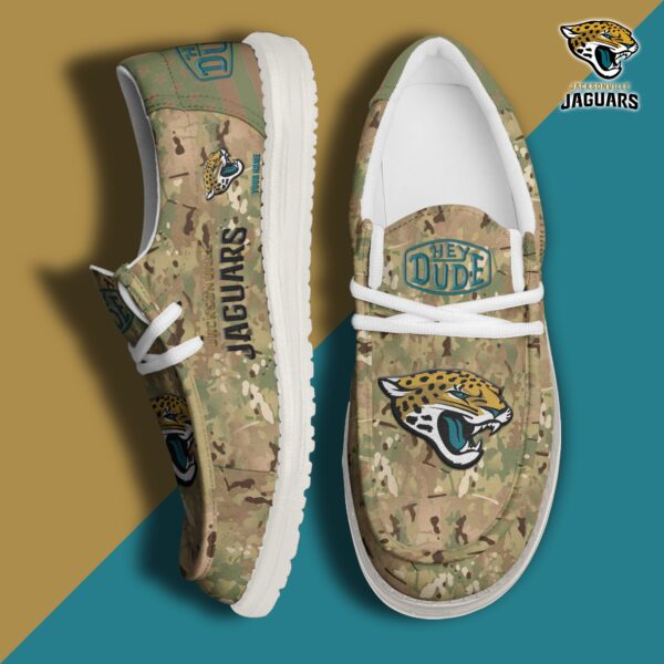 Tubopro Jacksonville Jaguars Personalized Hey Dude Shoes For Men And Women