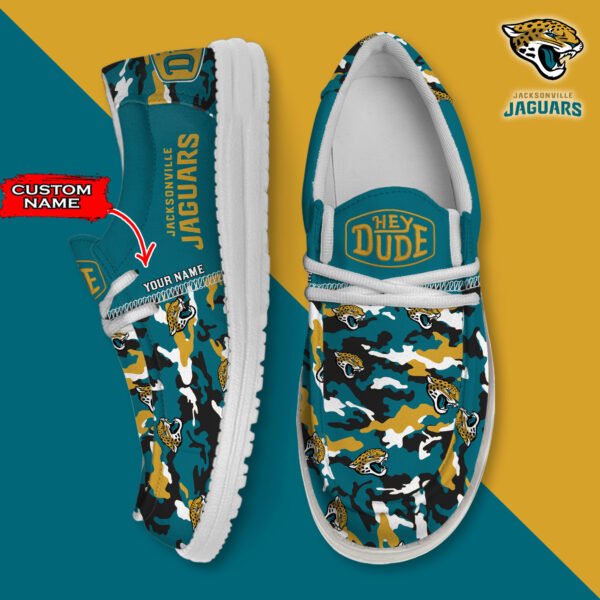Tubopro Jacksonville Jaguars Personalized Hey Dude Shoes For Men And Women