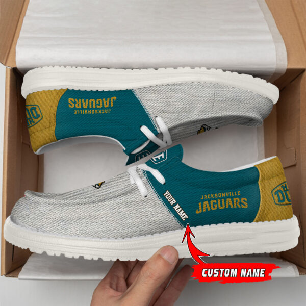 Tubopro Jacksonville Jaguars Personalized Hey Dude Shoes For Men And Women - Image 2