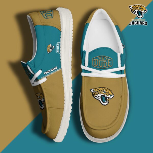 Tubopro Jacksonville Jaguars Personalized Hey Dude Shoes For Men And Women - Image 2