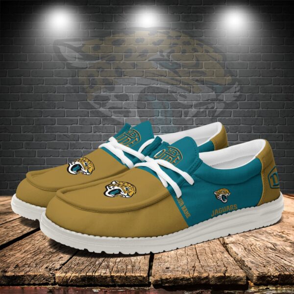 Tubopro Jacksonville Jaguars Personalized Hey Dude Shoes For Men And Women - Image 3