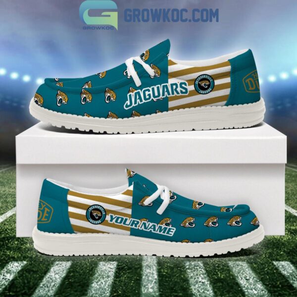 Tubopro Jacksonville Jaguars Personalized Hey Dude Shoes For Men And Women - Image 2