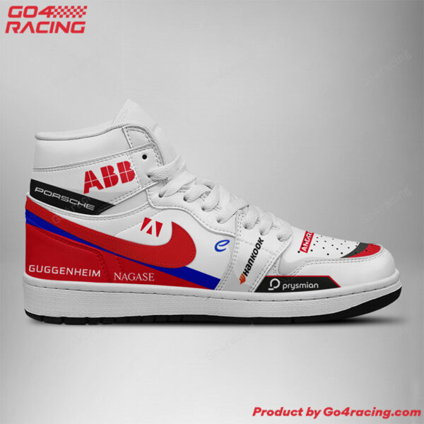 Tubopro Jaguar PCS Racing AJ1 High Sneakers Shoes For Men And Women - Image 3