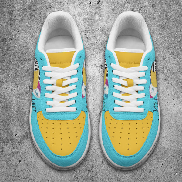 Tubopro Janet Jackson Air Low-Top Sneakers Shoes For Men And Women - Image 4