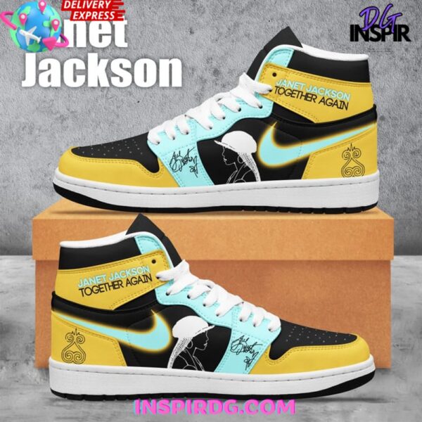 Tubopro Janet Jackson Air Low-Top Sneakers Shoes For Men And Women - Image 2