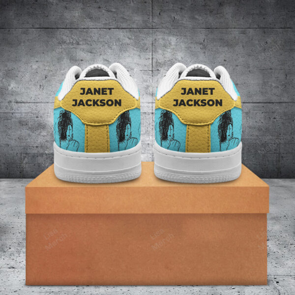 Tubopro Janet Jackson Air Low-Top Sneakers Shoes For Men And Women - Image 3