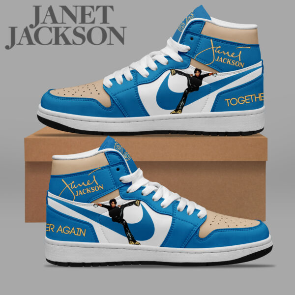 Tubopro Janet Jackson AJ1 High Sneakers Shoes For Men And Women