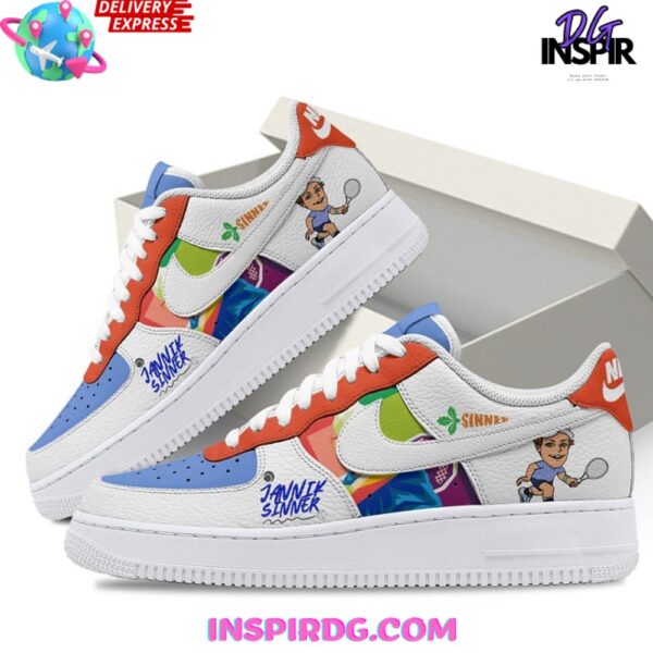 Tubopro Jannik Sinner Air Low-Top Sneakers Shoes For Men And Women - Image 2