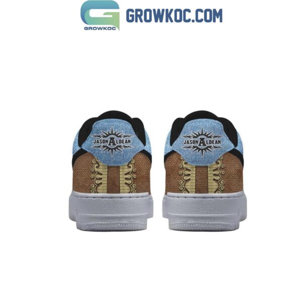 Tubopro Jason Aldean Air Low-Top Sneakers Shoes For Men And Women - Image 3