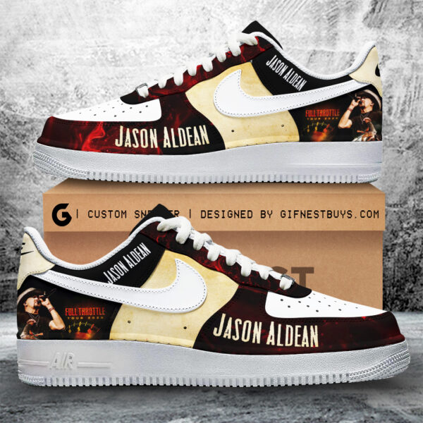 Tubopro Jason Aldean Air Low-Top Sneakers Shoes For Men And Women