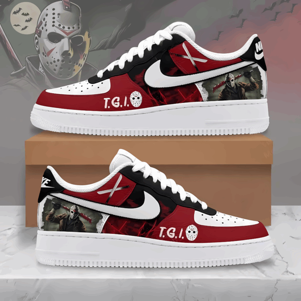 Tubopro Jason Voorhees Air Low-Top Sneakers Shoes For Men And Women