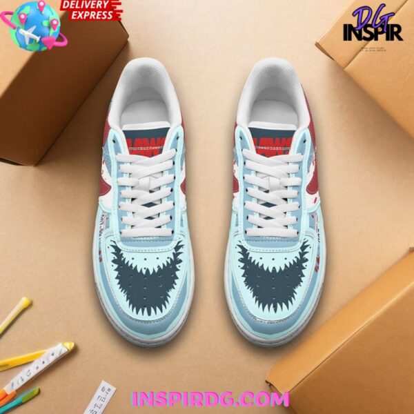 Tubopro Jaws Shark Air Low-Top Sneakers Shoes For Men And Women - Image 2