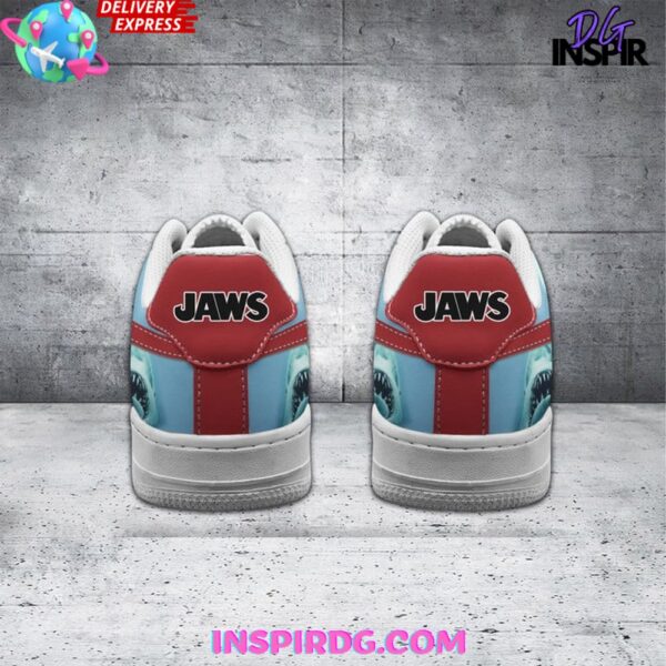 Tubopro Jaws Shark Air Low-Top Sneakers Shoes For Men And Women - Image 3
