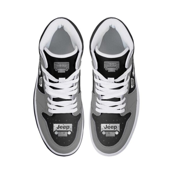 Tubopro Jeep AJ1 High Sneakers Shoes For Men And Women - Image 3