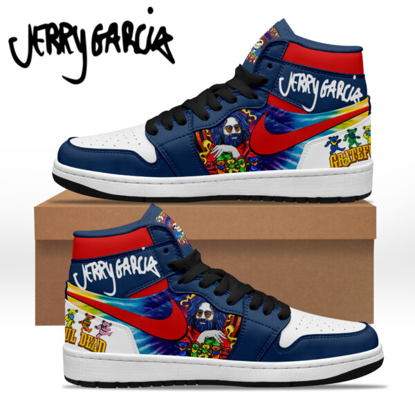 Tubopro Jerry Garcia AJ1 High Sneakers Shoes For Men And Women