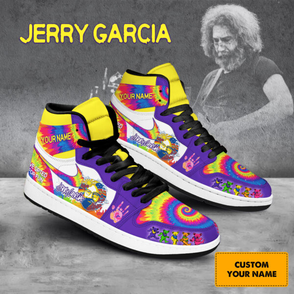 Tubopro Jerry Garcia AJ1 High Sneakers Shoes For Men And Women