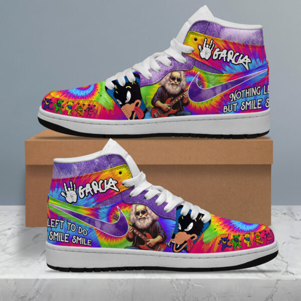 Tubopro Jerry Garcia AJ1 High Sneakers Shoes For Men And Women - Image 2