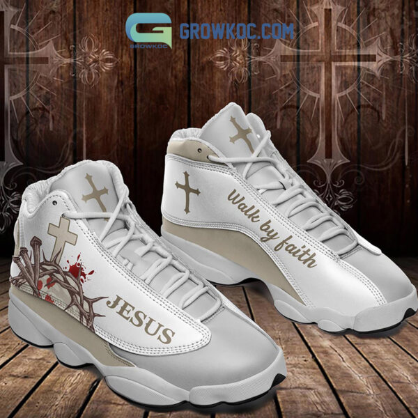 Tubopro Jesus AJ13 Sneakers Shoes For Men And Women - Image 2