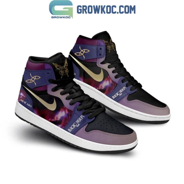 Tubopro Jhene Aiko AJ1 High Sneakers Shoes For Men And Women - Image 2
