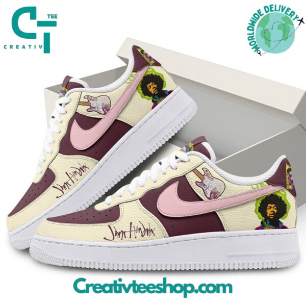 Tubopro Jimi Hendrix Air Low-Top Sneakers Shoes For Men And Women - Image 2