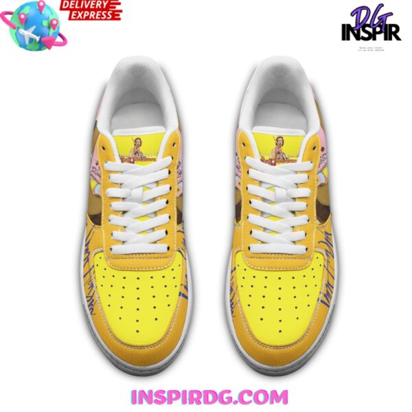 Tubopro Jimi Hendrix Guitarist Air Low-Top Sneakers Shoes For Men And Women - Image 3