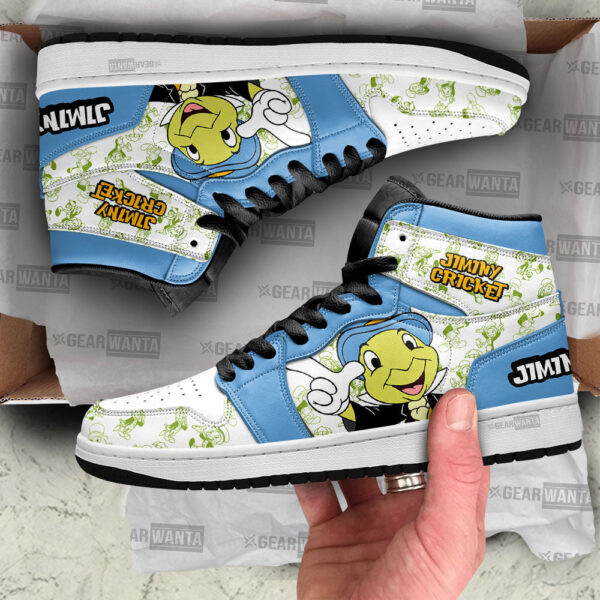 Tubopro Jiminy Cricket AJ1 High Sneakers Shoes For Men And Women - Image 2