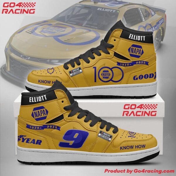 Tubopro Jimmie Johnson  Hendrick Motorsports AJ1 High Sneakers Shoes For Men And Women