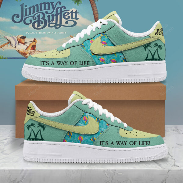 Tubopro Jimmy Buffett Air Low-Top Sneakers Shoes For Men And Women