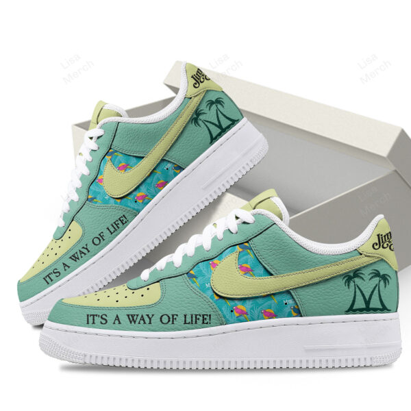 Tubopro Jimmy Buffett Air Low-Top Sneakers Shoes For Men And Women - Image 2