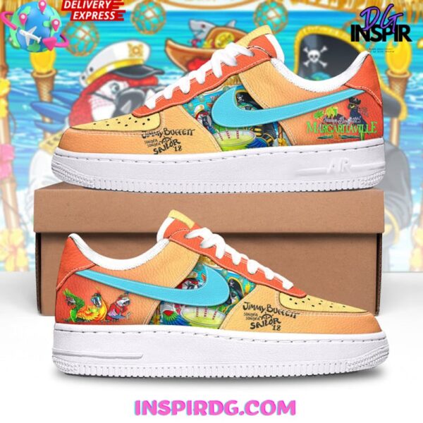 Tubopro Jimmy Buffett Air Low-Top Sneakers Shoes For Men And Women