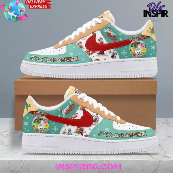 Tubopro Jimmy Buffett Air Low-Top Sneakers Shoes For Men And Women - Image 2