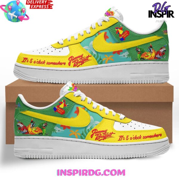 Tubopro Jimmy Buffett Air Low-Top Sneakers Shoes For Men And Women - Image 2